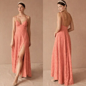 Fame And Partners Charlotte Pink Floral A Line Formal Dress Size 0 Empire Waist